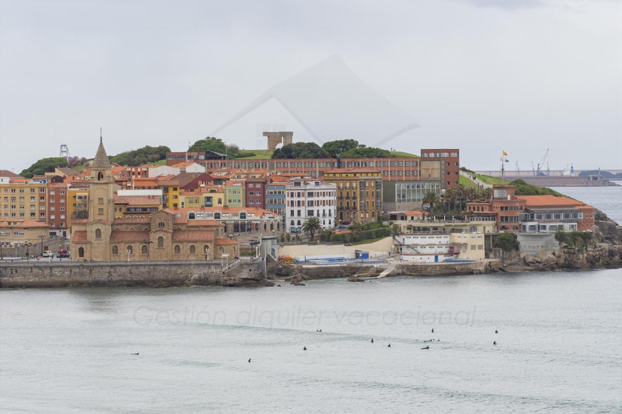 Atico Maria Apartment Gijon Exterior photo